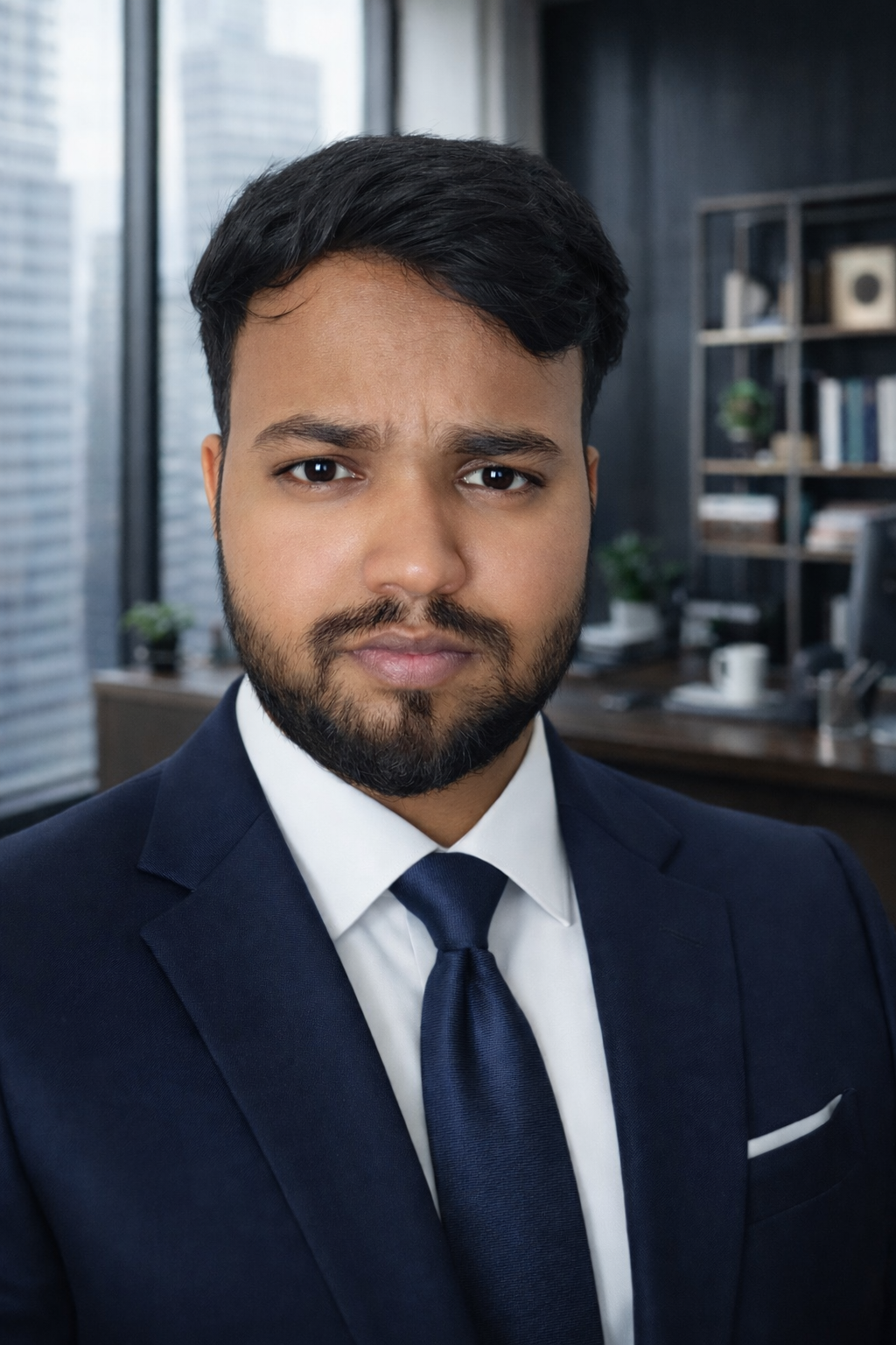 Portrait of Sarwar Alam Chaudhary